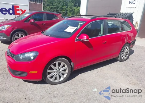 2013 Volkswagen Jetta Sportwagen 2.5L Se from USA, damaged, VIN 3VWPP7AJ5DM689141
